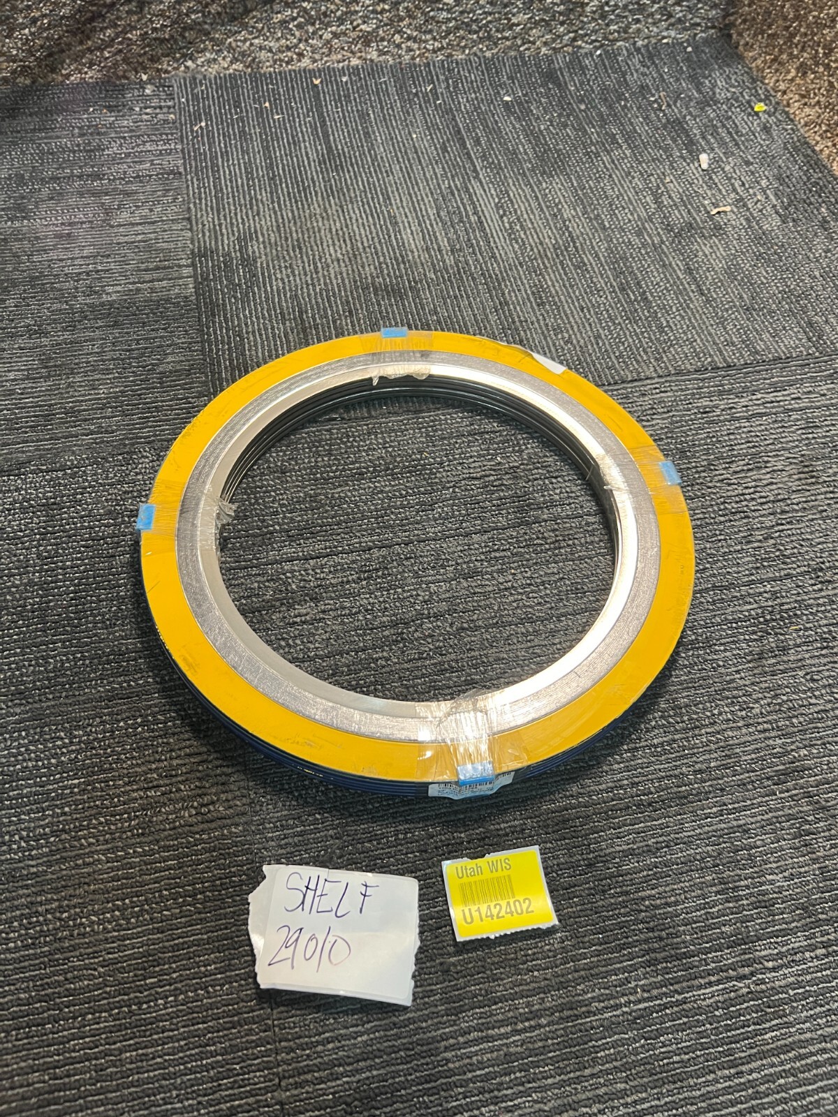 QTY 5 Flexitallic Spiral Wound Gasket 100030303085 10″ 300 CGI 347/347/FG