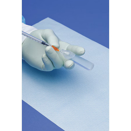 Bioclean S-Bcpm Prep Mat, Polyolefin, Air-Laid Paper, Polyethylene, 9 27/32 In