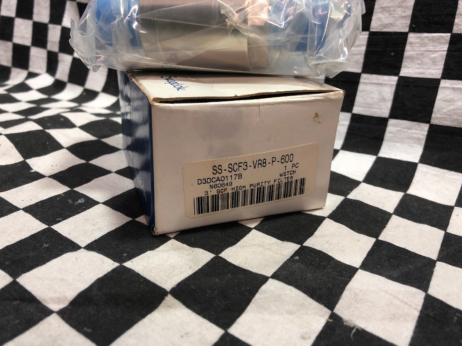 SWAGELOK SS-SCF3-VR8-P-600, GAS FILTER 1/2”, 3000 PSIG, SHIPSAMEDAY #1629Q1