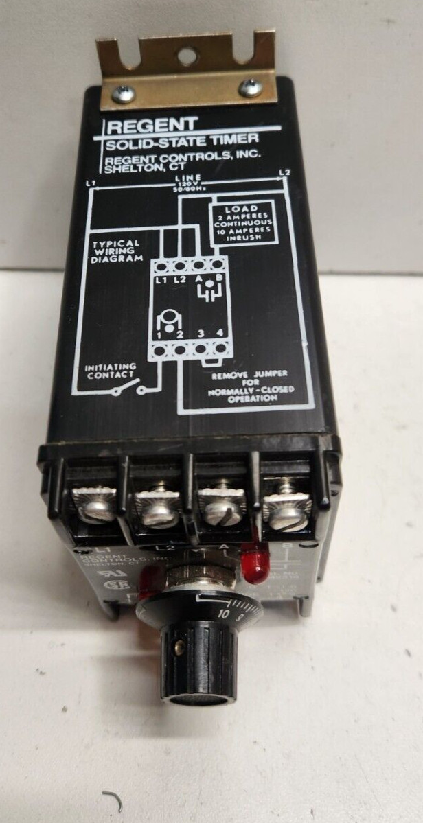GUARANTEED! REGENT 2A 120V SOLID STATE TIMER TM2310