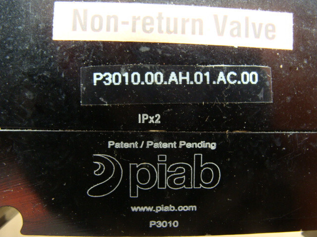 PIAB P3010 SERIES COMPACT STACKABLE VACUUM PUMP P3010.00.AH.01.AC.00
