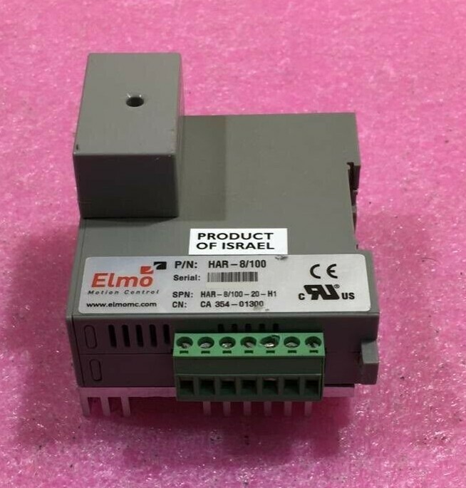 ✅ Elmo Motion Control HAR-8/100 SPN: HAR-8/100-20-H1 Servo Drive