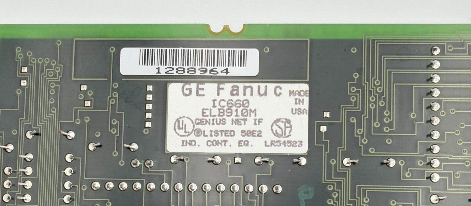 GE FANUC IC660ELB910M GENIUS NET IF MODULE 44A731604-G02 44A731605-001/0
