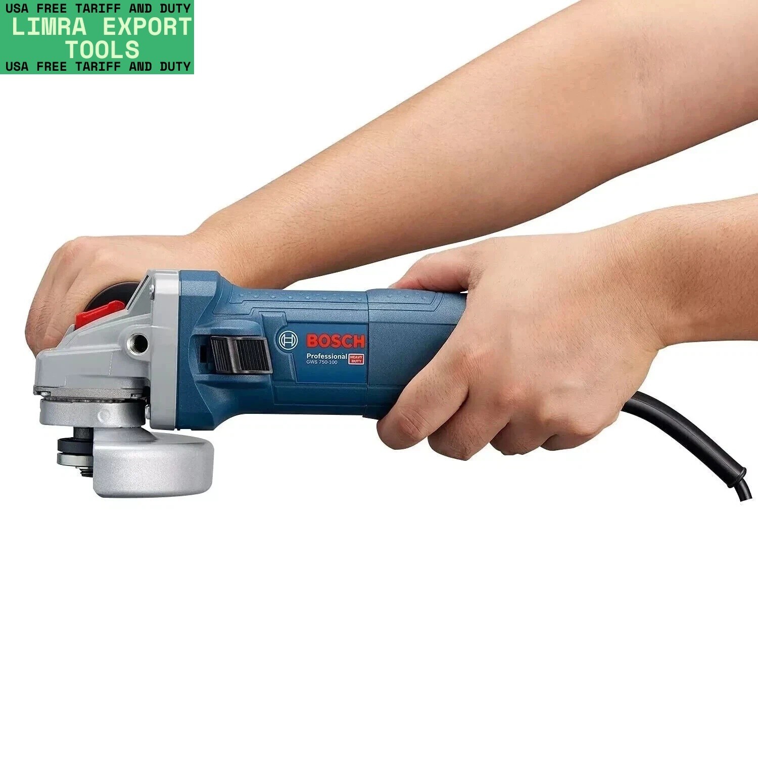Bosch 100mm 750W Angle Grinder GWS 750-100, 220 Volt , Free shipping