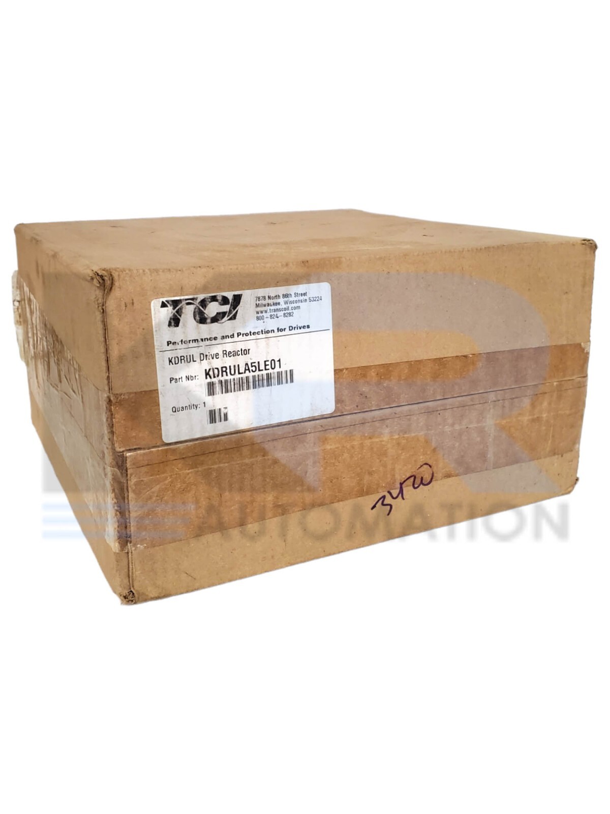 NEW TCI KDRULA5LE01 KDR Low Impedance Line Reactor 10HP 3Ph 14A 480V Type 1