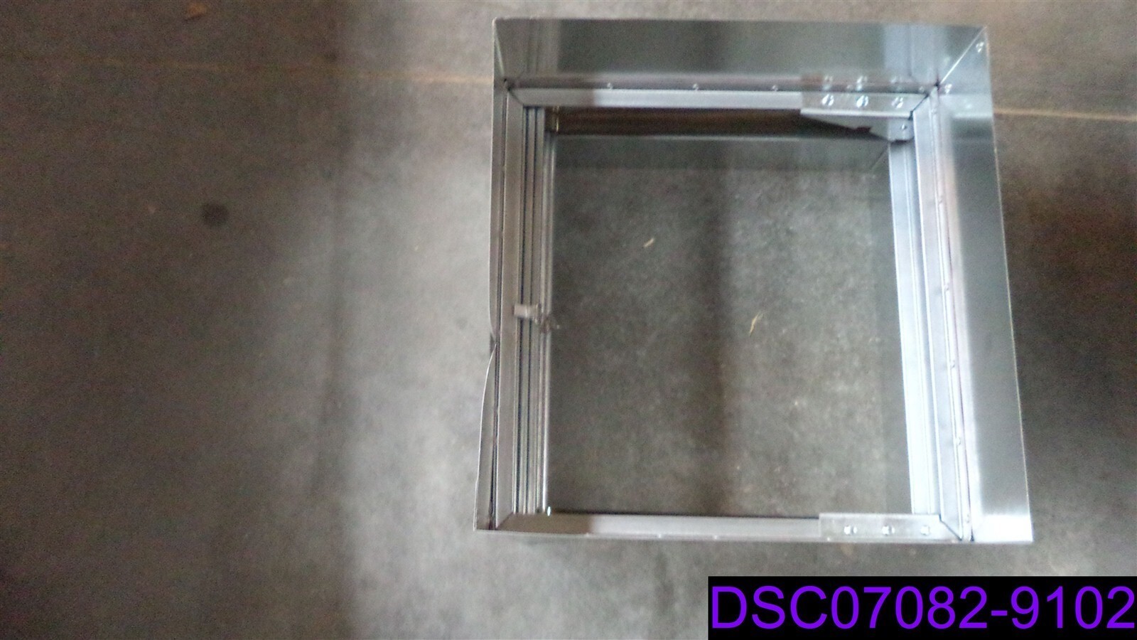 Dented Air Balance Damper Model 119AH, Duct: 18×18, Frame 17.75 x 17.75