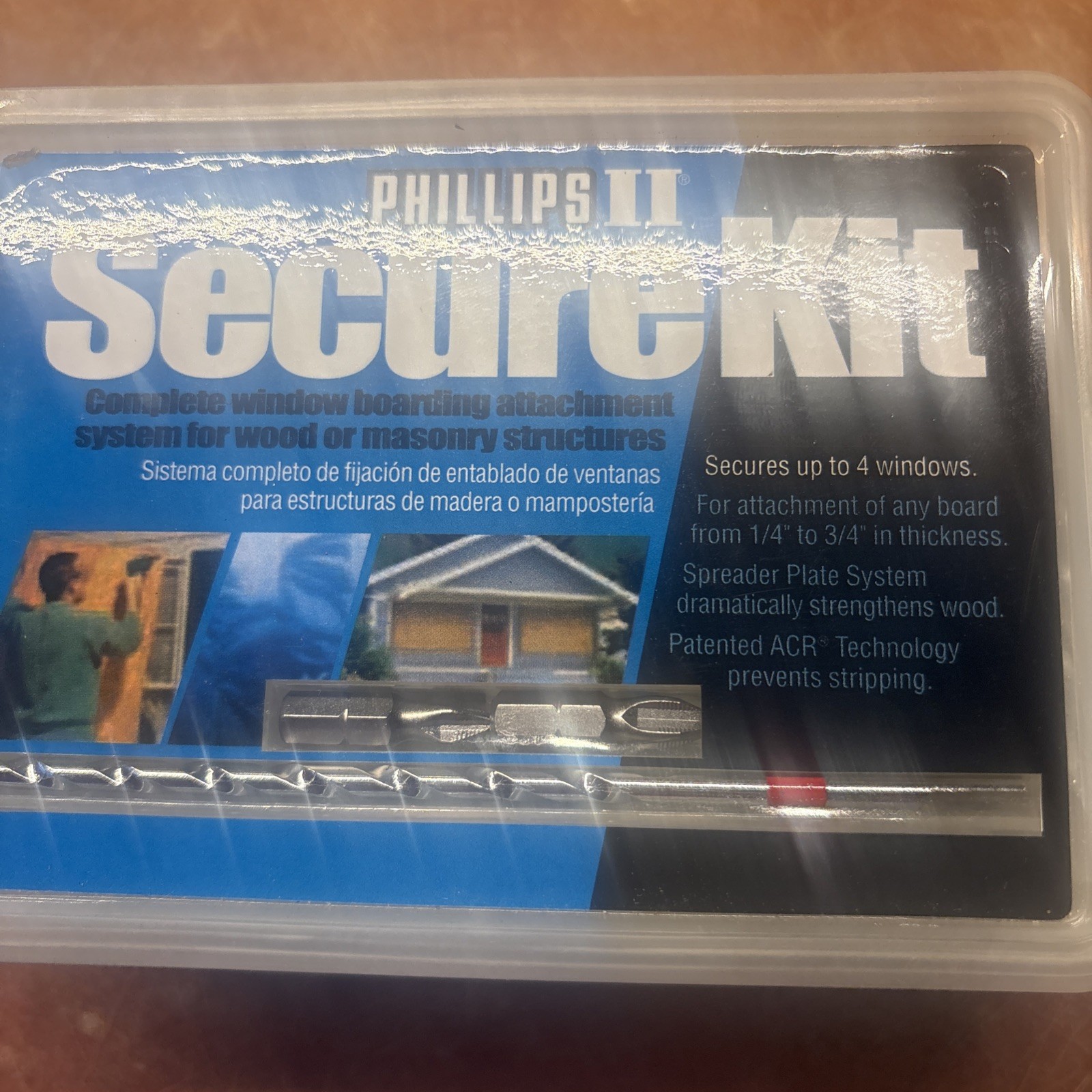 Phillips II Secure Kit (Complete Window Boarding Attachment System)