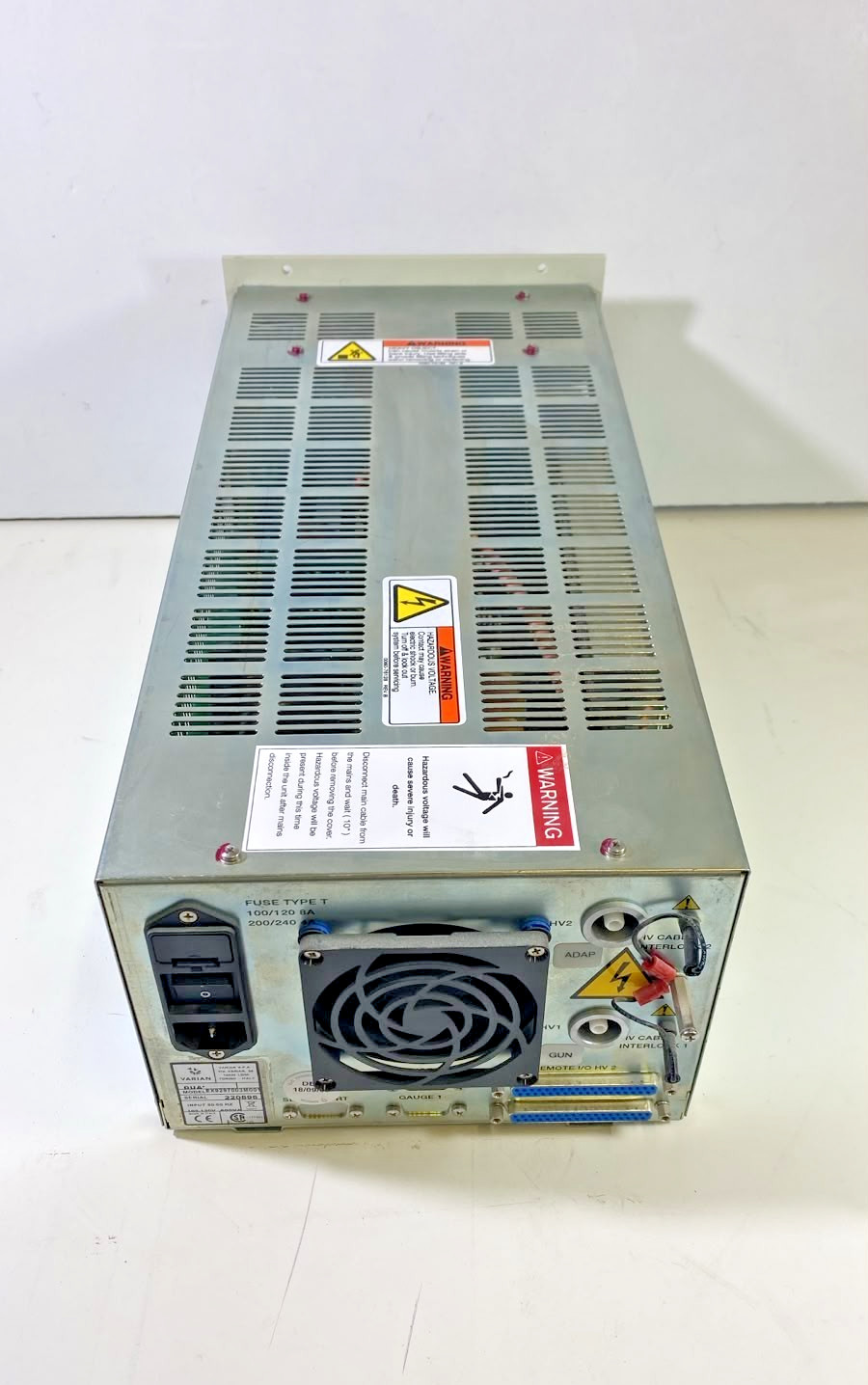 ✅ VARIAN DUAL EX9297003M001 ION PUMP CONTROLLER SOLD AS IS
