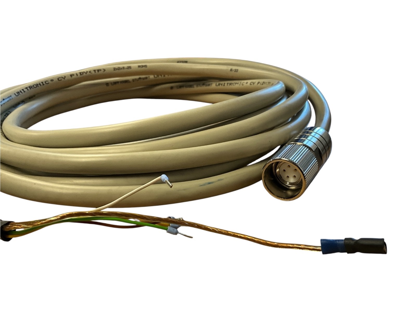 LAPP UNITRONIC CY PiDY (TP) 2x2x0.25 Industrial Sensor Cable w/ M12 Connector