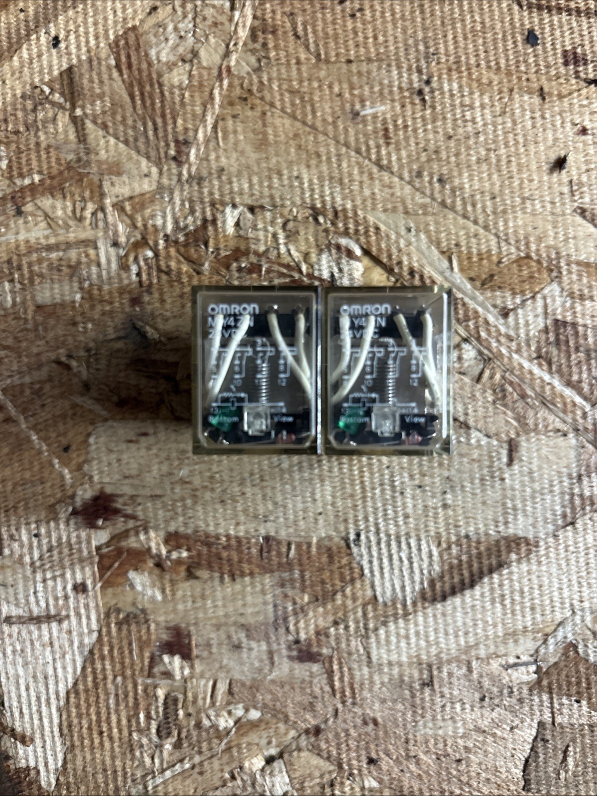 OMRON MY4ZN-D2 24vdc Relay Quantity 2