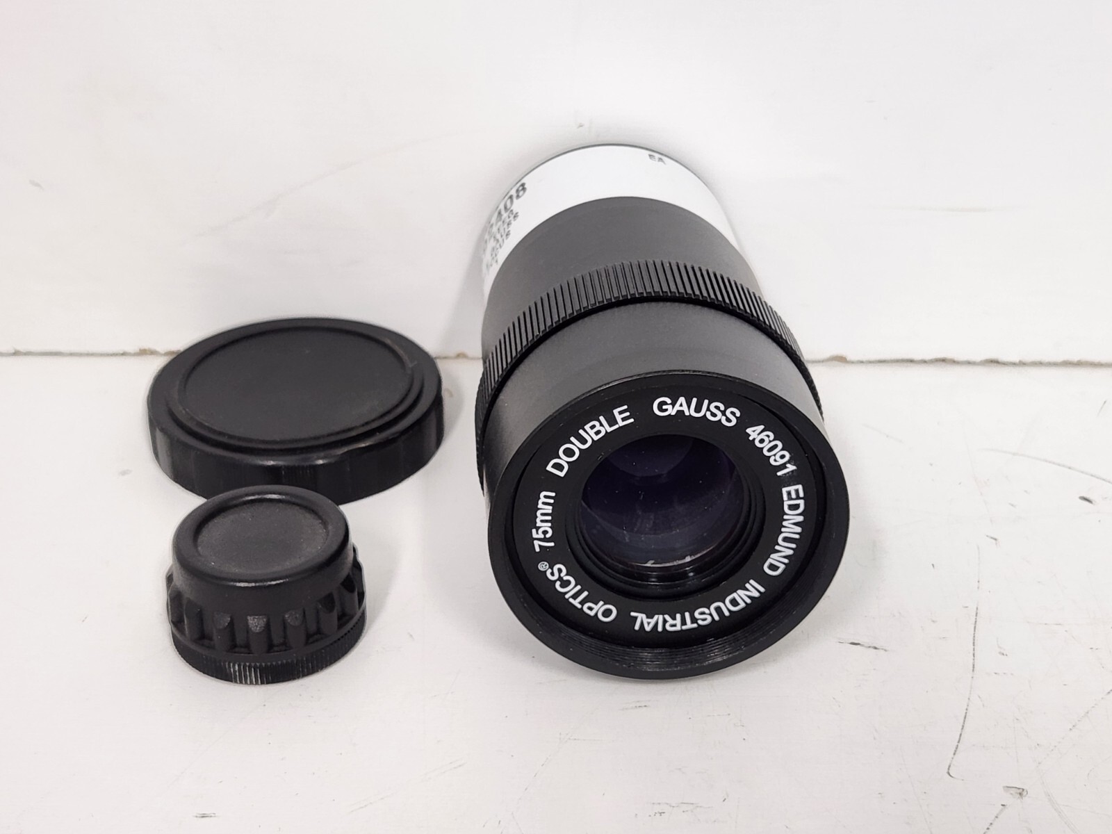 GUARANTEED! EDMUND INDUSTRIAL OPTICS 75MM DOUBLE GAUSS LENS 46091