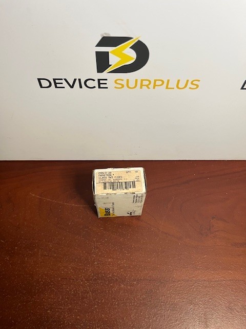 (10) BUSSMANN FRN-R-20 DUEL ELEMENT TIME DELAY FUSE CLASS RK5 20A 250V LOT OF 10