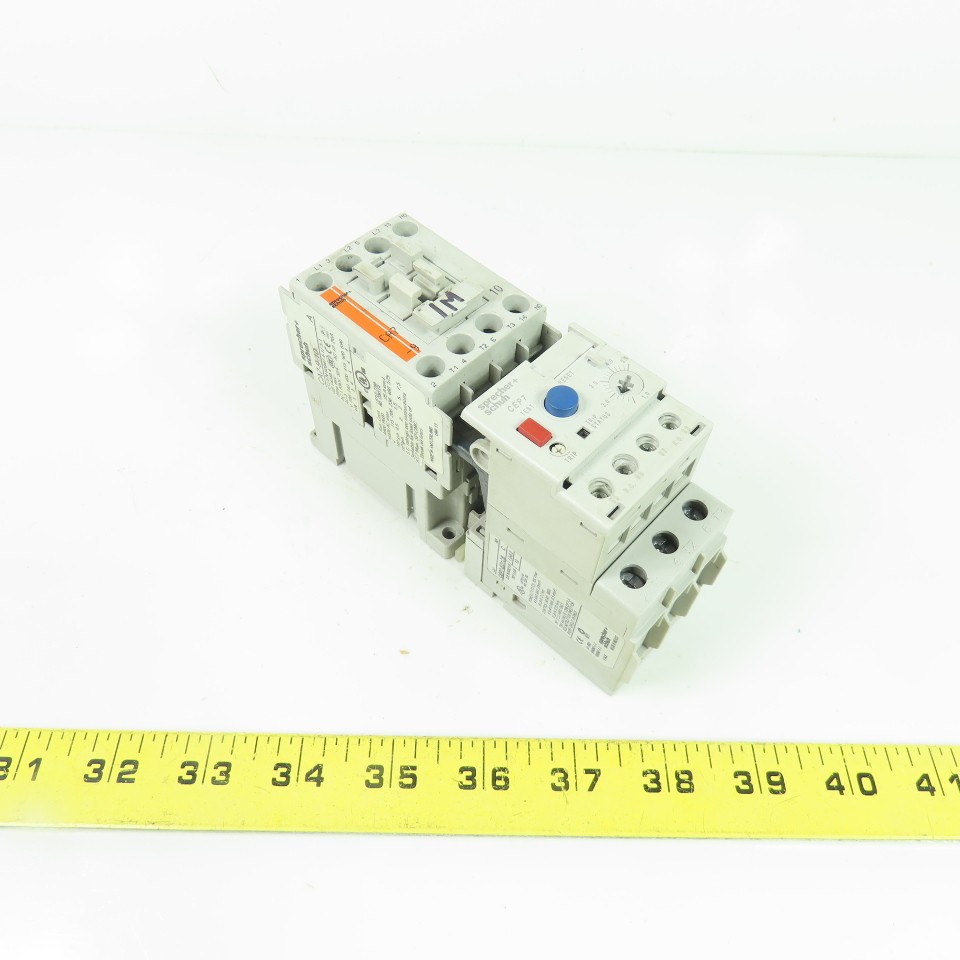 Sprecher Schuh CA7-9-10 Contactor 600V 120V Coil W/ CEP7-ED1CB Overload Relay