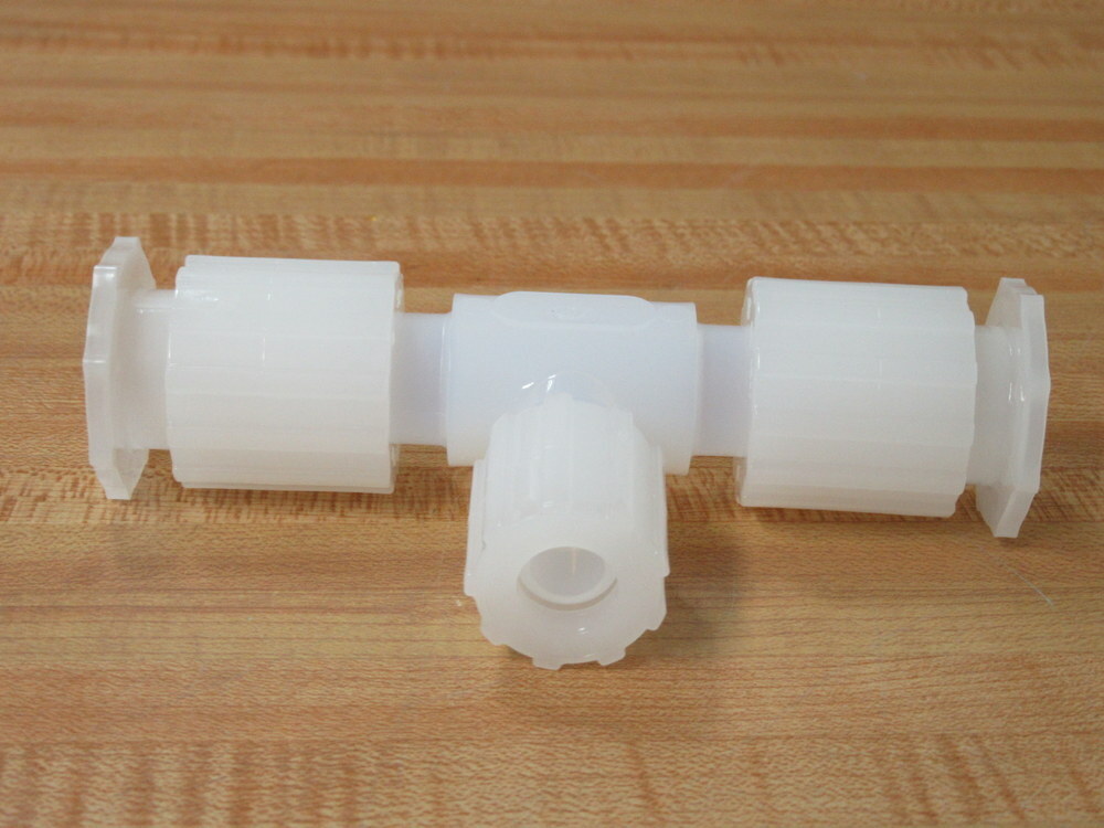 Entegris UT12T-8-12TFN-1 FlareTek Tee Adapter UT12T812TFN1