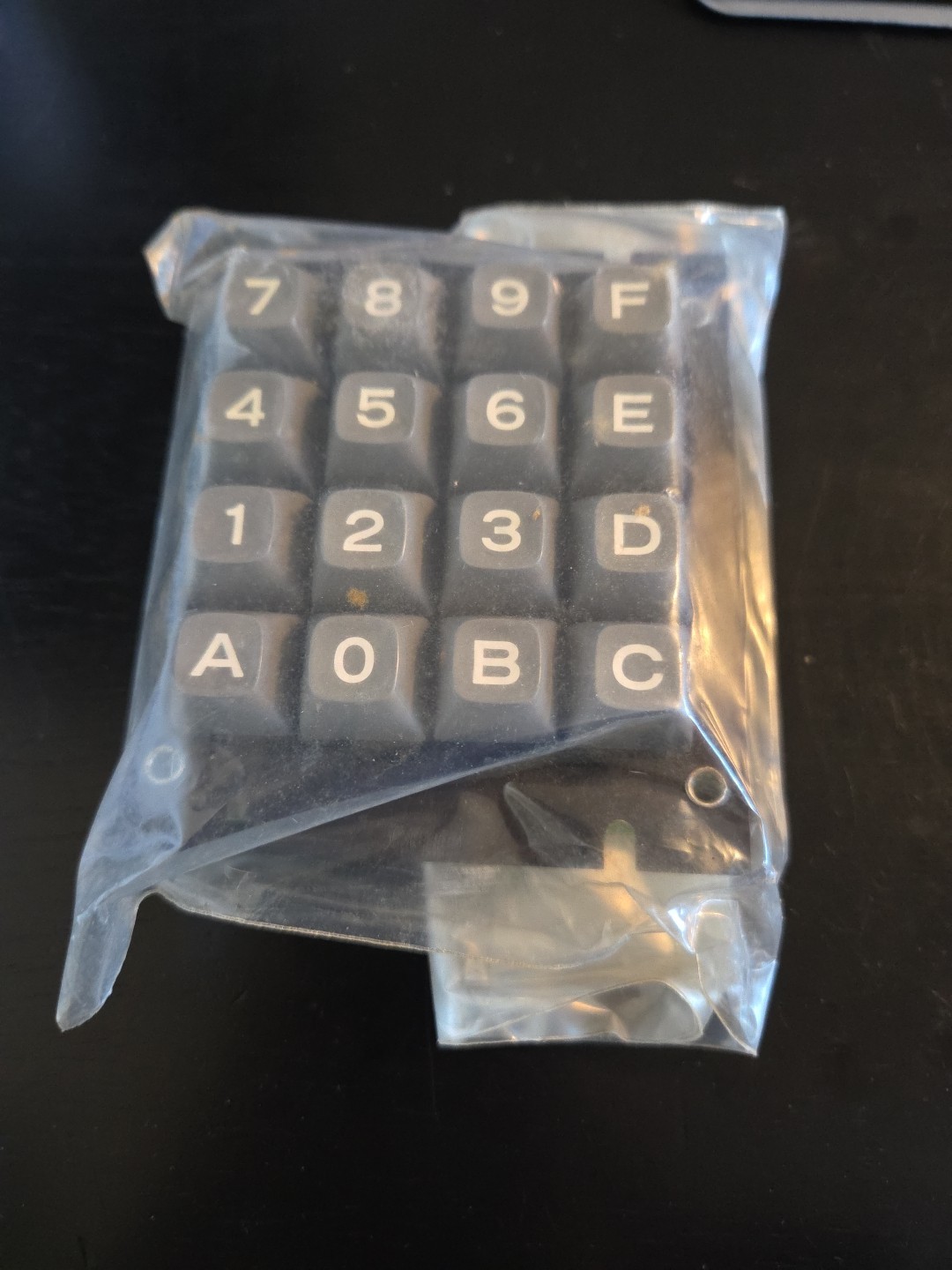 Cherry Electric B65-171C Keypad Assembly Gray Letters & Number