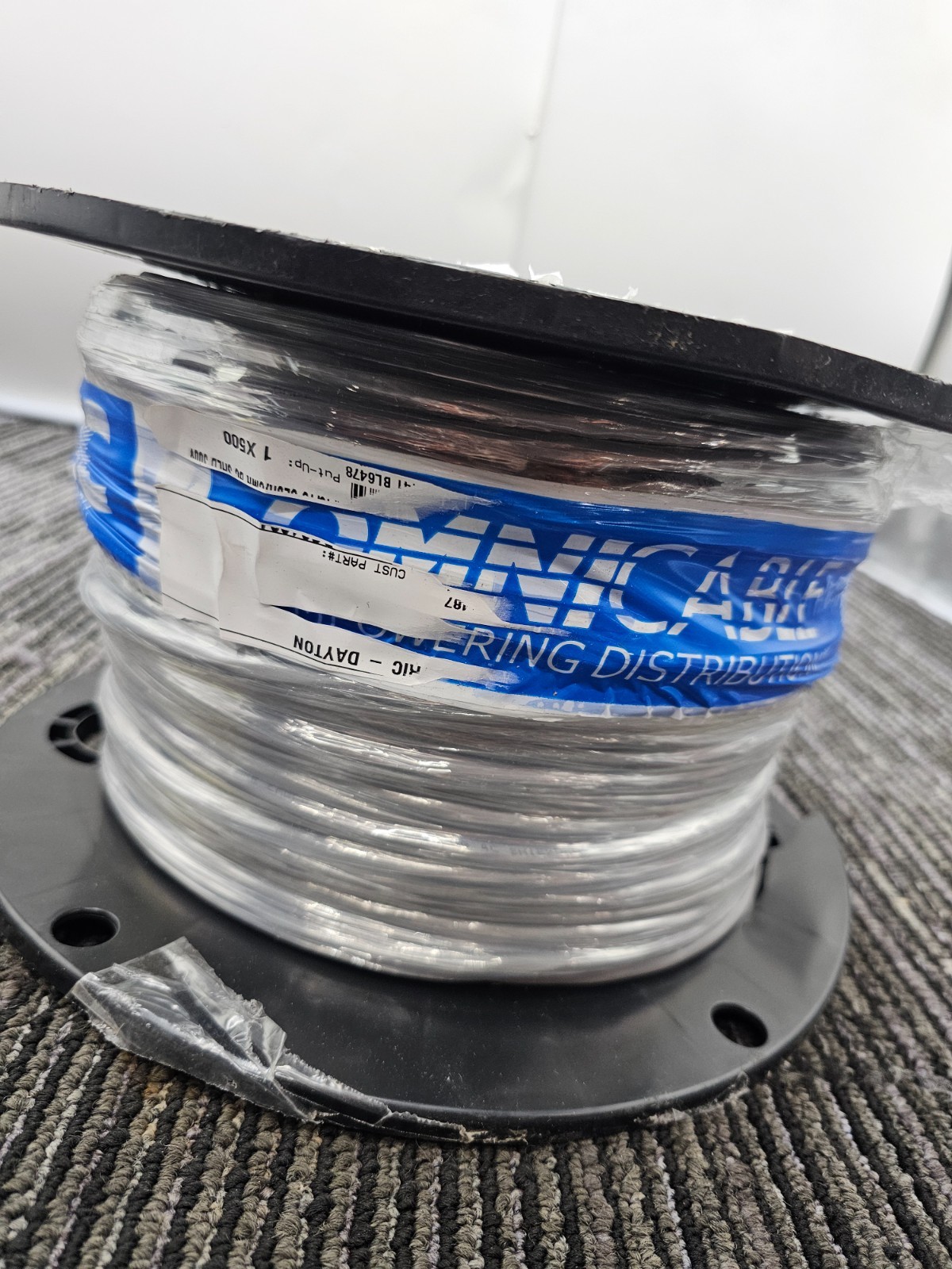 Omnicable 500ft Wire Spool 300V CL3R BL6478