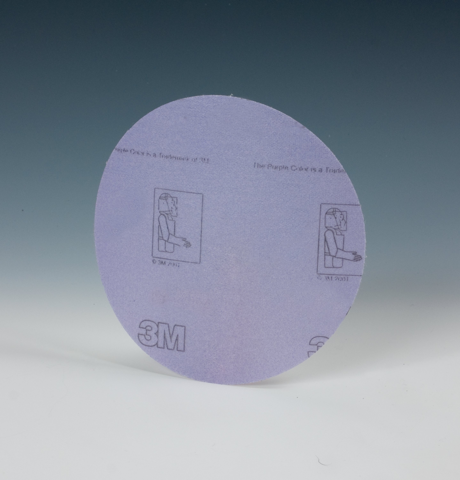3M Hookit Film Disc 360L, P600, 5 in x NH, D/F 5HL, Die 500FH, 10 (Case of 500)