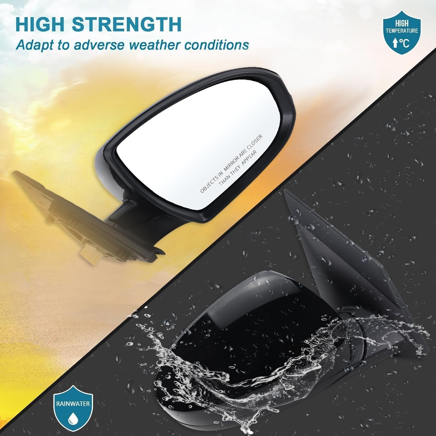 Right Passenger Side Mirror Compatible With 2019 2020 2021 Hyundai Tucson Wit…
