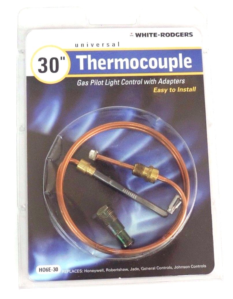 LOT OF 2 WHITE RODGERS H06E-30 UNIVERSAL THERMOCOUPLE PILOT CONTROL 30”, H06E30