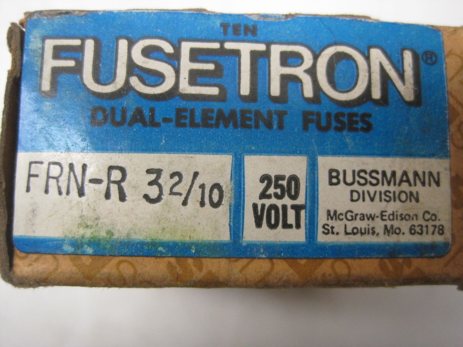 6 New Fusetron FRN-R-3-2/10 Fuses FRNR3210