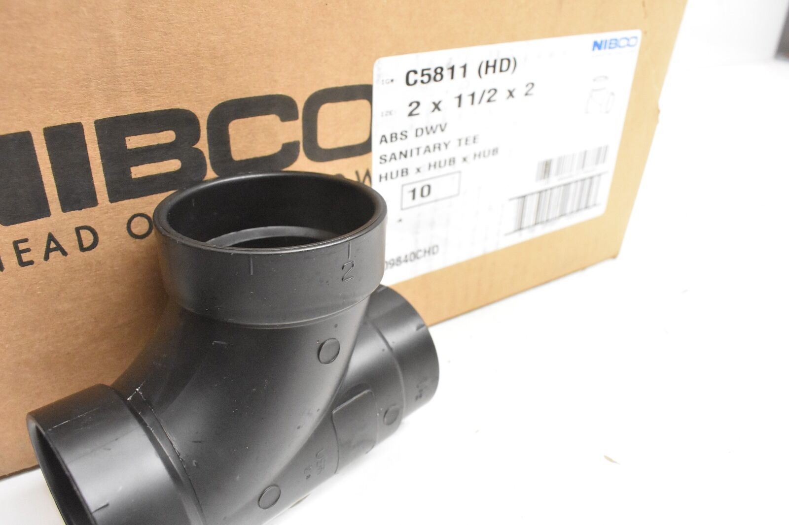 Nibco Sanitary Tee 2″ X 1-1/2″ X 2″ C5811 (Lot of 10)