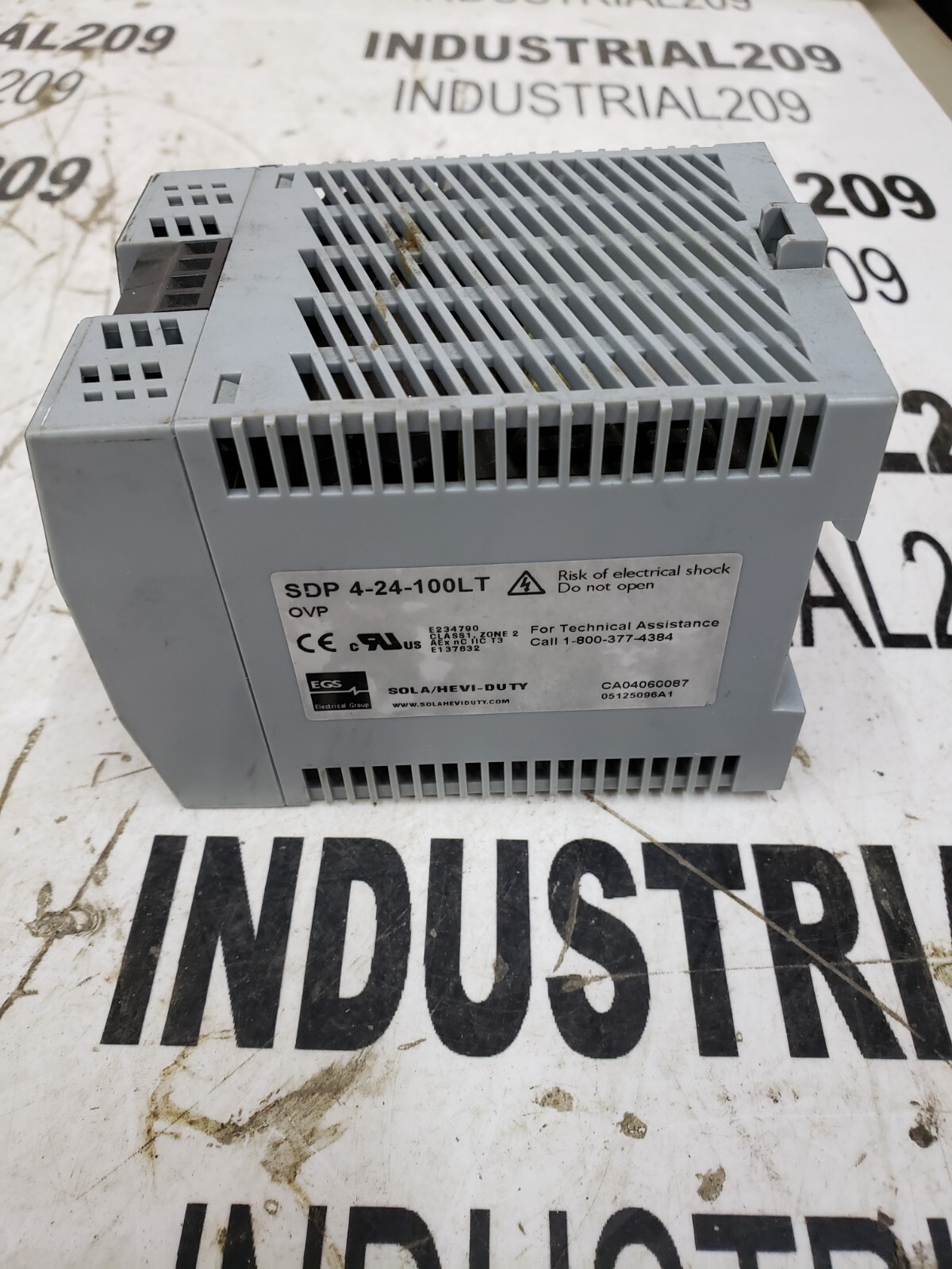 SOLA SDP-4-24-100LT POWER SUPPLY