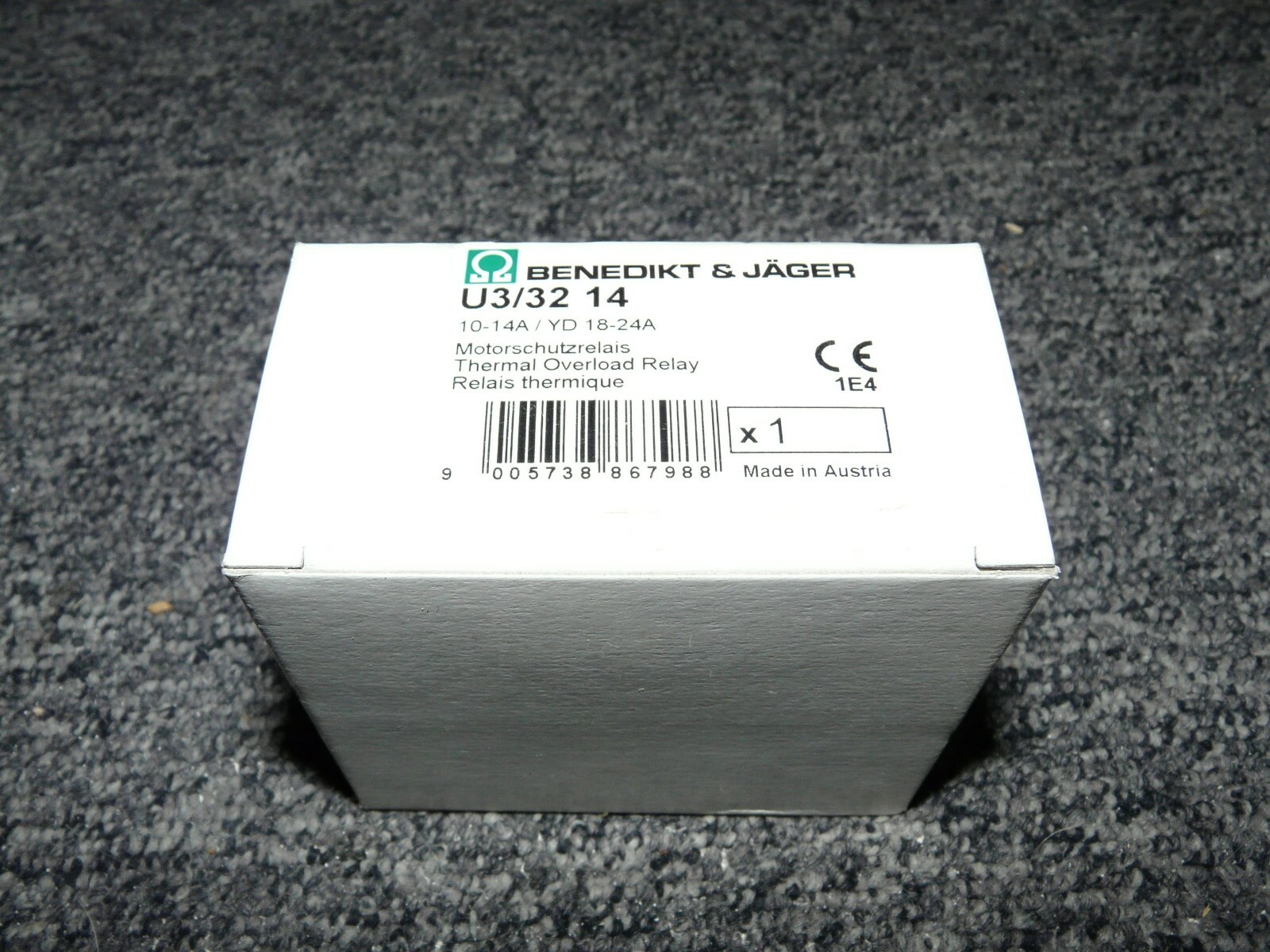 BENEDIKT & JAGER U3/32 14 NEW