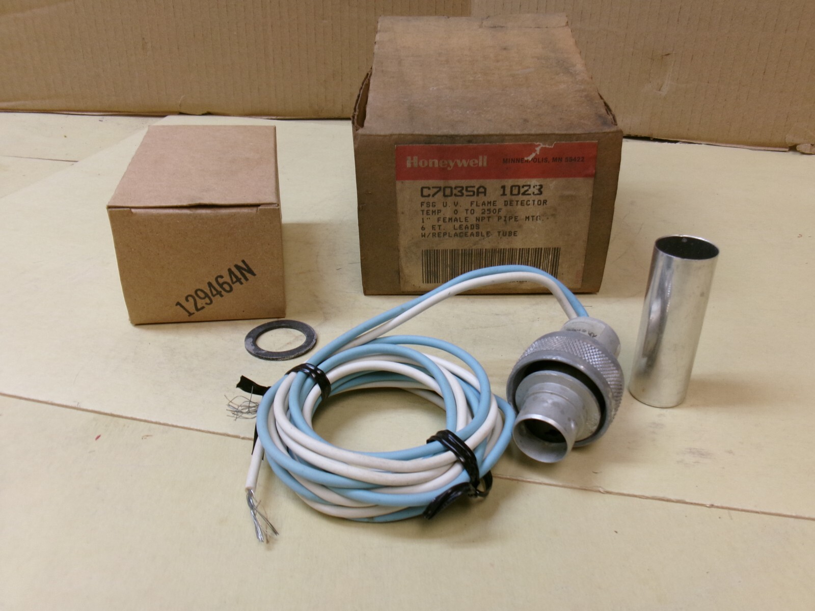 Honeywell C&035A FSG U.V. Flame Detector 0-250°F
