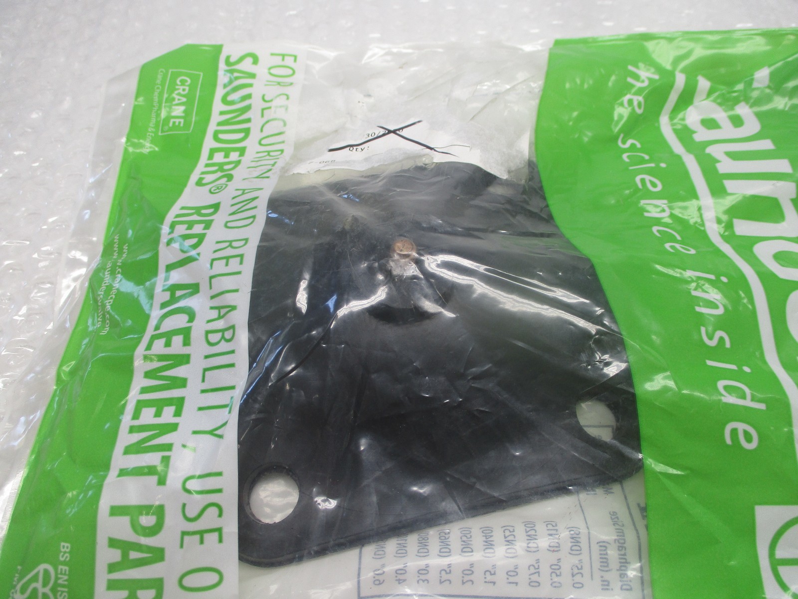 SAUNDERS DA050ER DIAPHRAGM NSMP