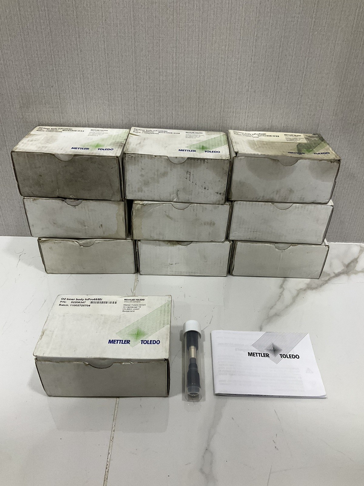 METTLER TOLEDO O2 Inner body InPro6850i , P/N: 52206347