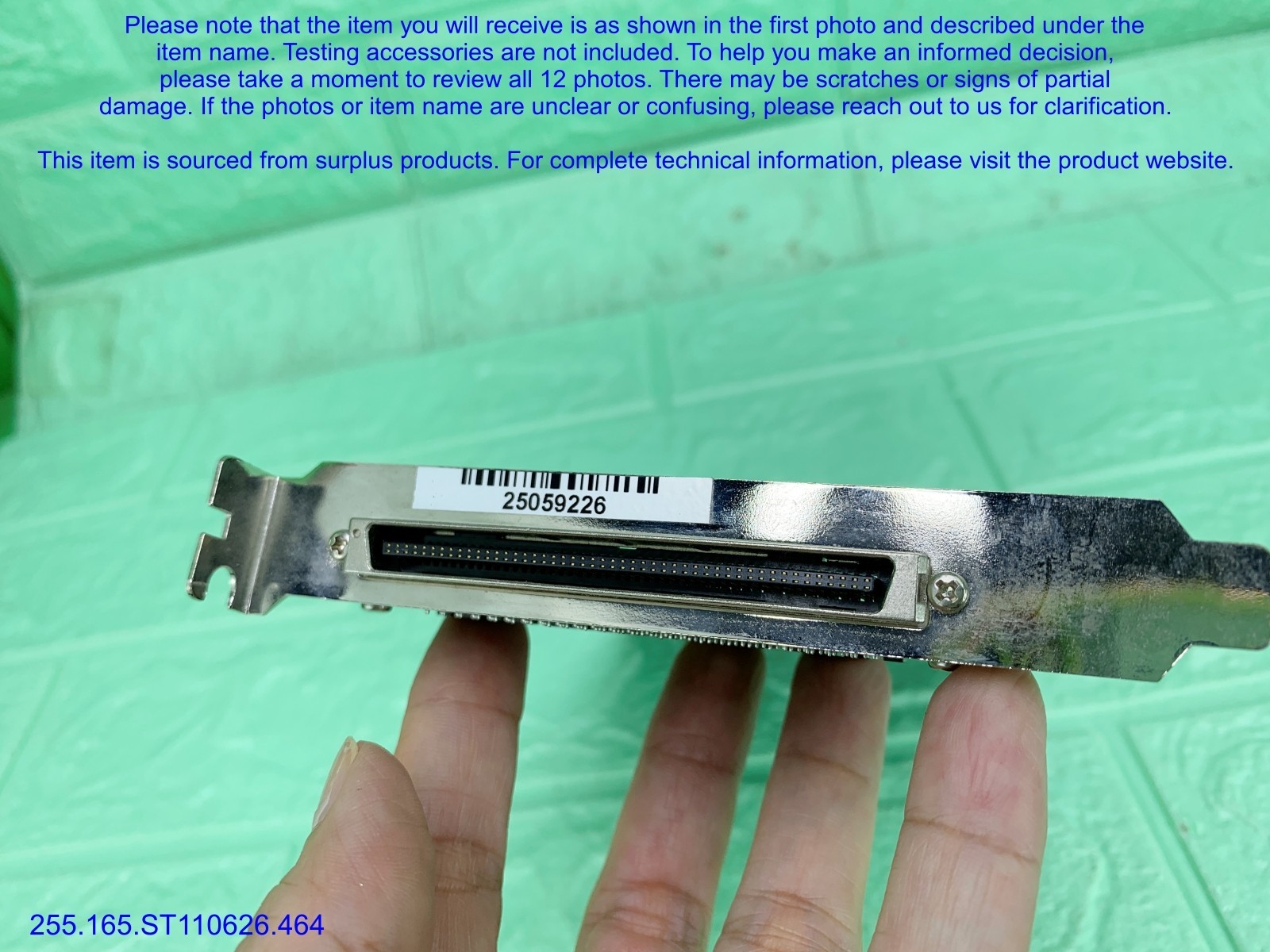 CONTEC DIO-3232L-PE Digital I/O Card as in photos, sn:9226, DHL.