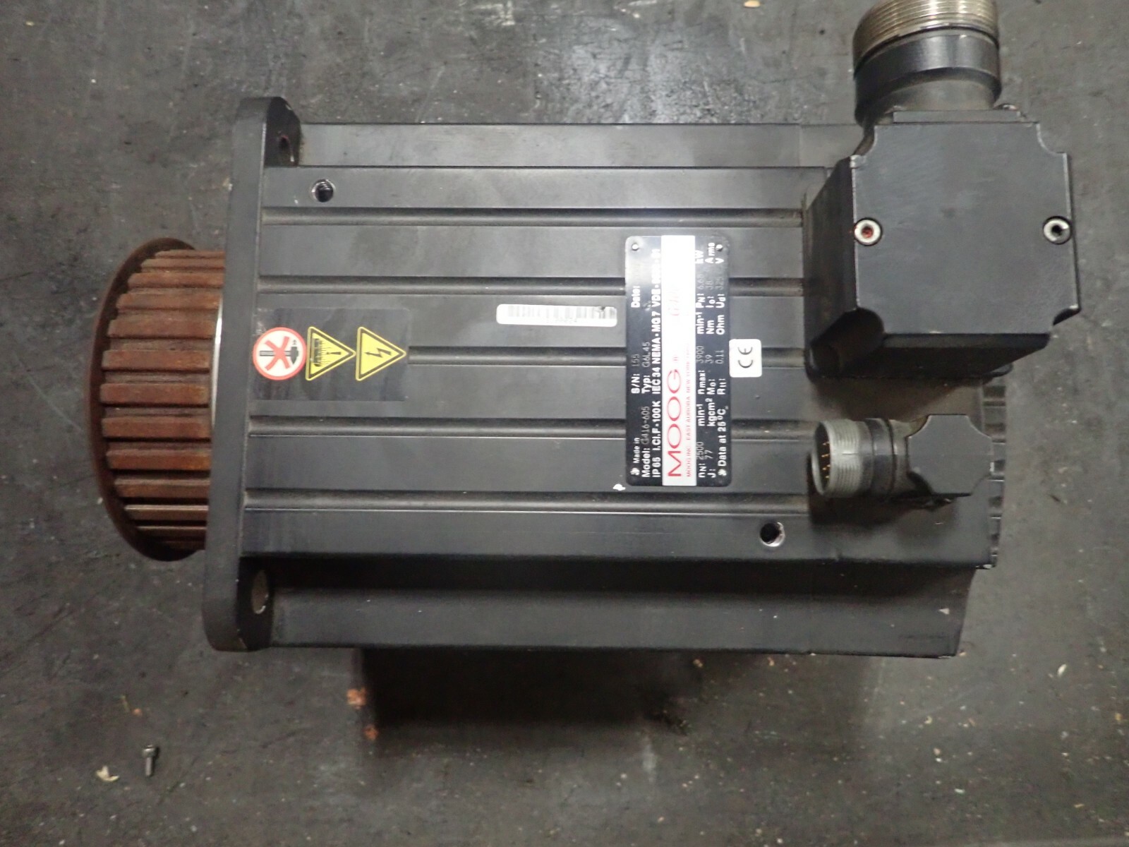 Moog G416-605 Servo Motor_G400 SERIES