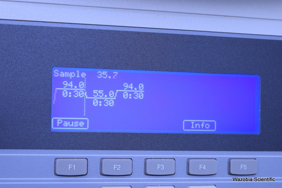 AB APPLIED BIOSYSTEMS GENEAMP PCR SYSTEM 9700 WITH 96 WELL BLOCK N8050200