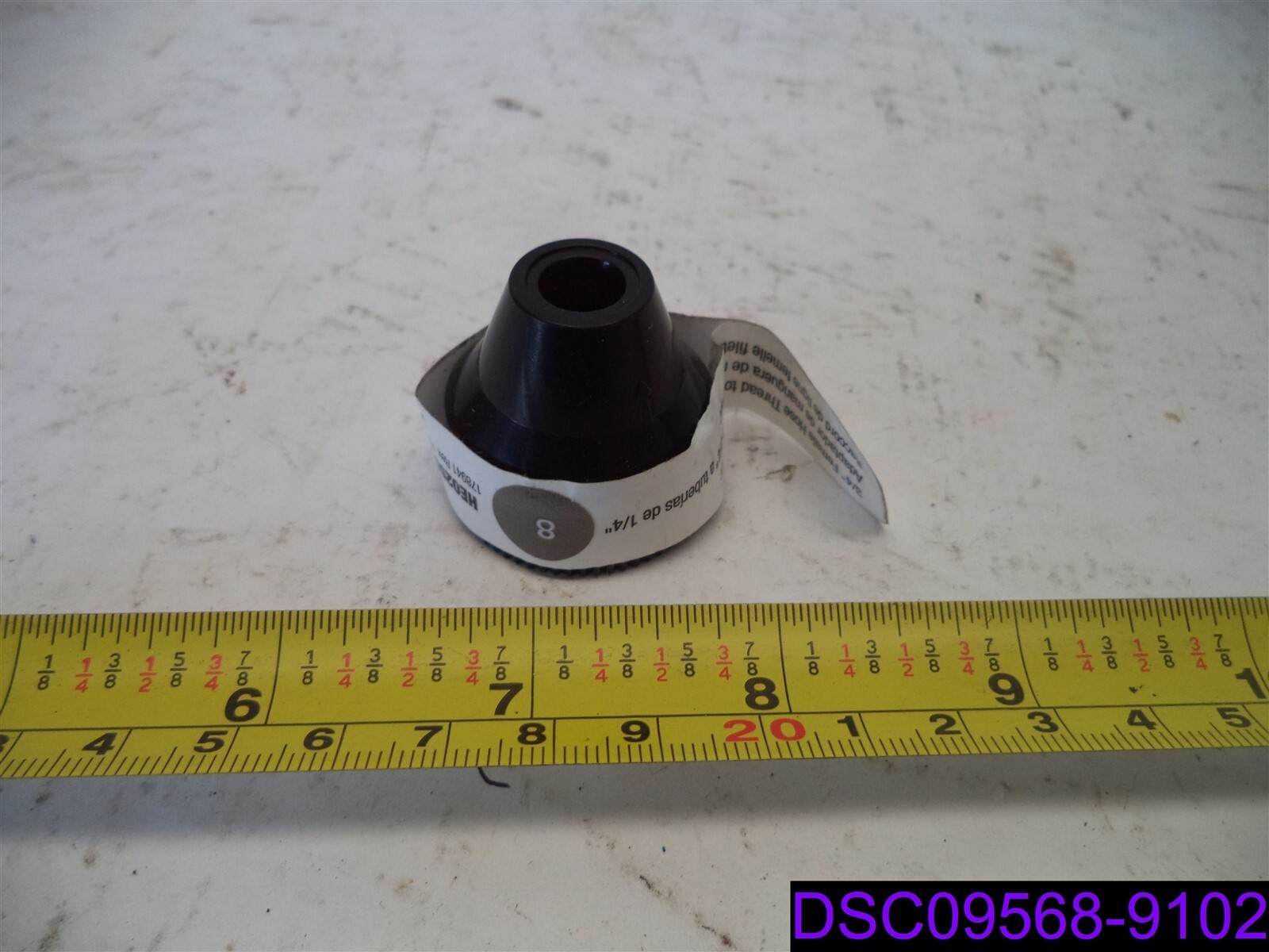 Rain Bird HE025DPS Drip Irrigation Faucet Adapter 3/4″ F Hose x 1/4″ Drip Tubing