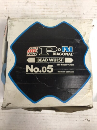REMA P N DIAGONAL #5 BEAD WULST BIAS PLY 6 1/2 IN TIRE REPAIR – 1 EA 512 6051