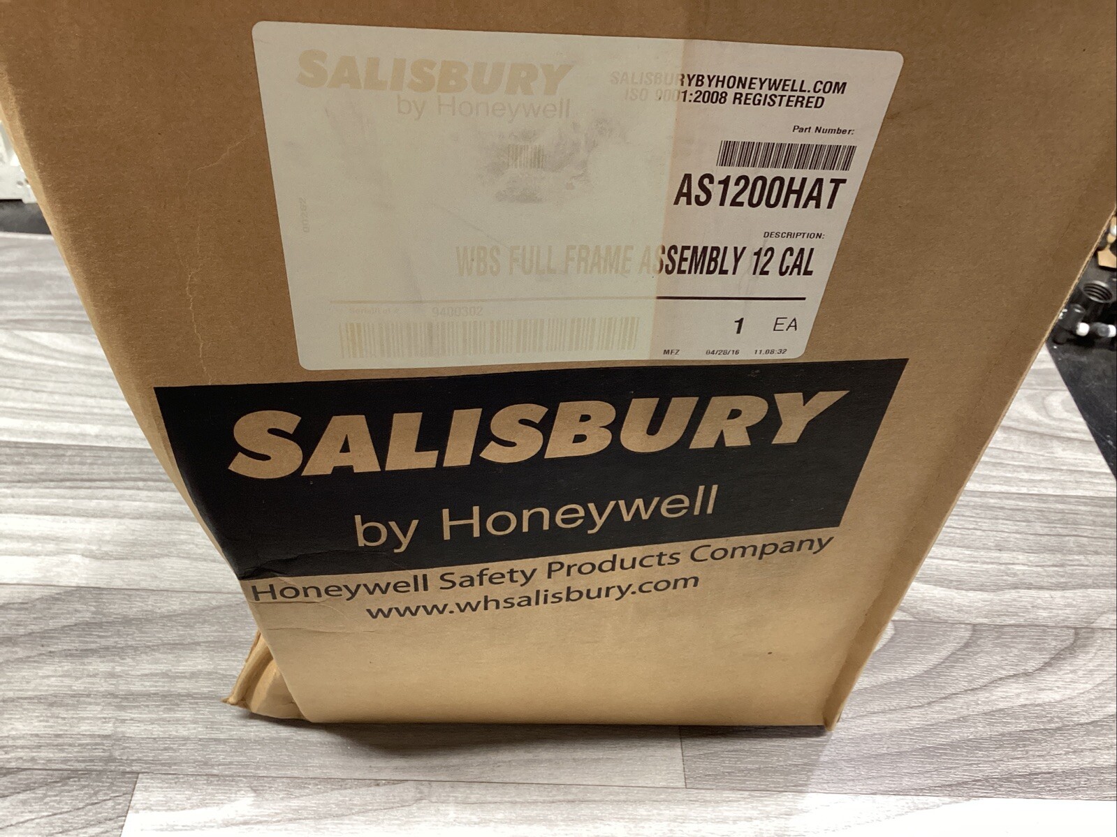 2016 SALISBURY Honeywell AS1200HAT Full Frame Assembly with Hardhat #800G145PR7