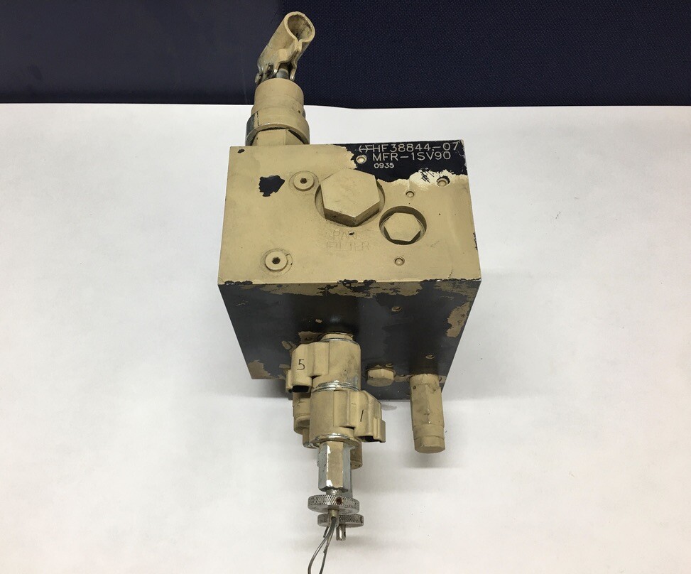 Hydraulic Manifold Assembly HF 38844-07 Womack Machine Supply Aluminum Alloy