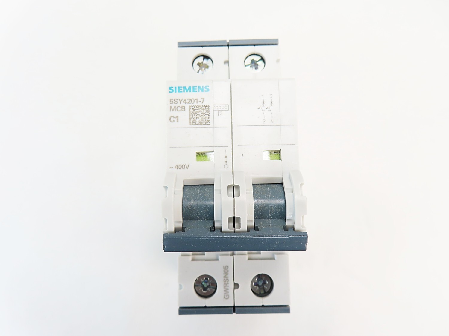 Siemens 5SY4201-7 2 Pole Miniature Circuit Breaker 480VAC *USA Seller* NEW
