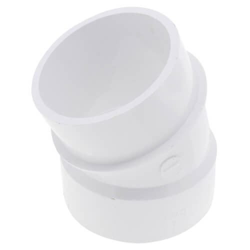 IPEX 192564 22-1/2 ST ELL 4 PVC-DWV SPGXH