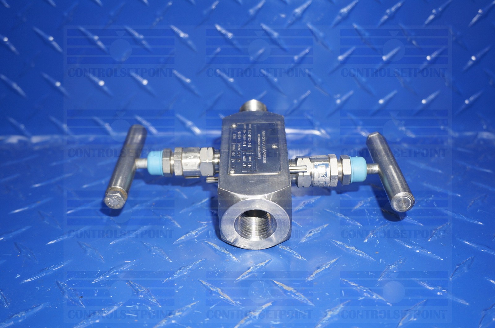 ANDERSON GREENWOOD MANIFOLD M251VIS-44F 2 VALVE MANIFOLD NEW