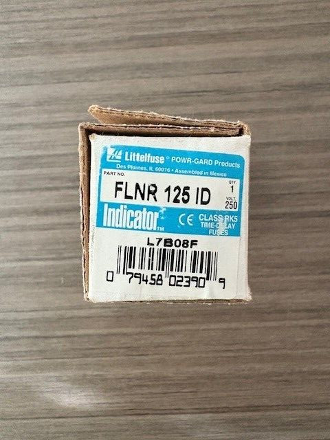 Littelfuse Indicator Cartridge Fuse 125AMP 250V FLNR-125-ID
