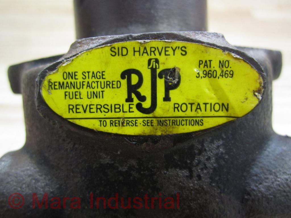 Sid Harvey’s CLI 1-Stage Remanufactured Fuel Pump MG RJP