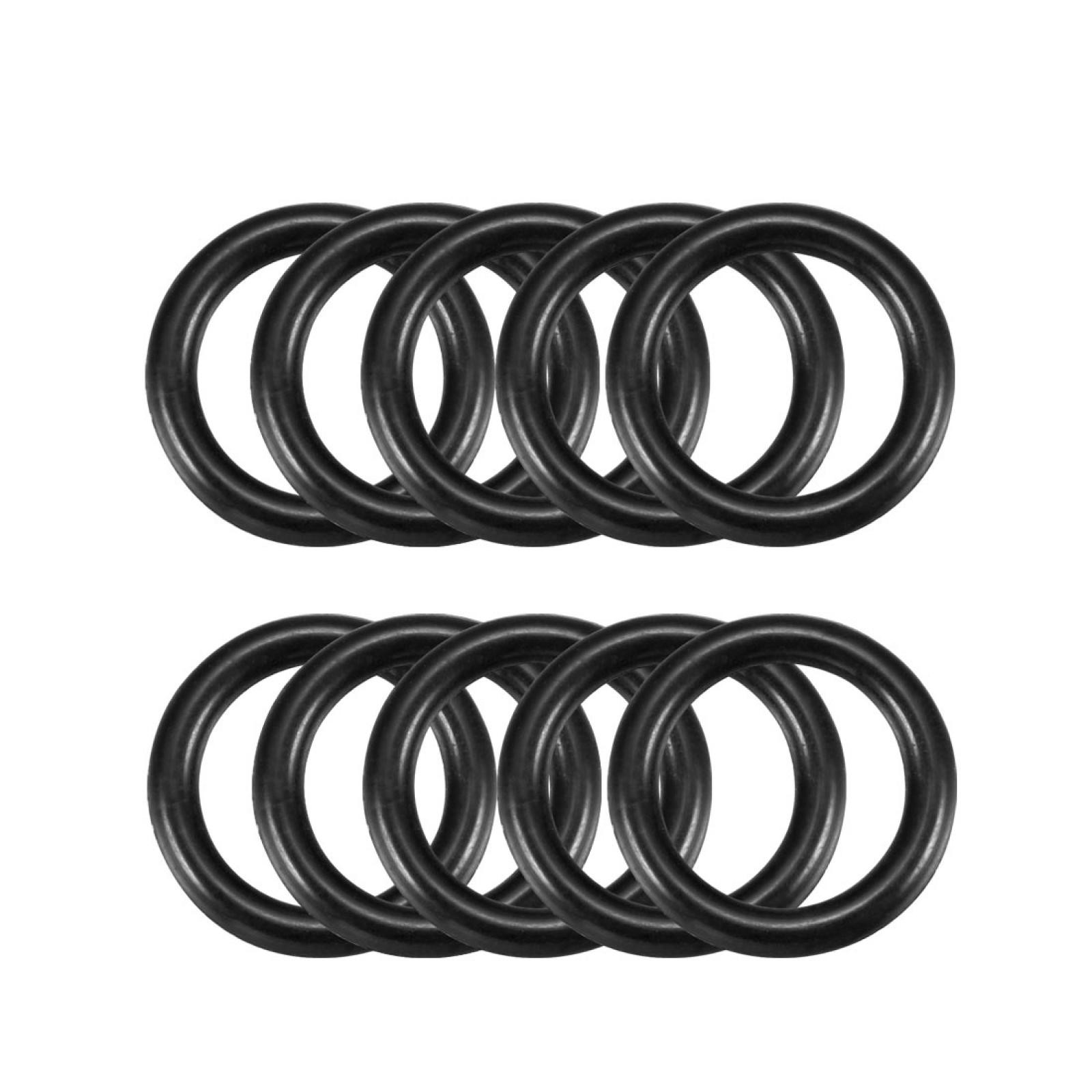 10Pc 16mmx2.5mm Mechanical Rubber O Ring Oil Seal Gaskets