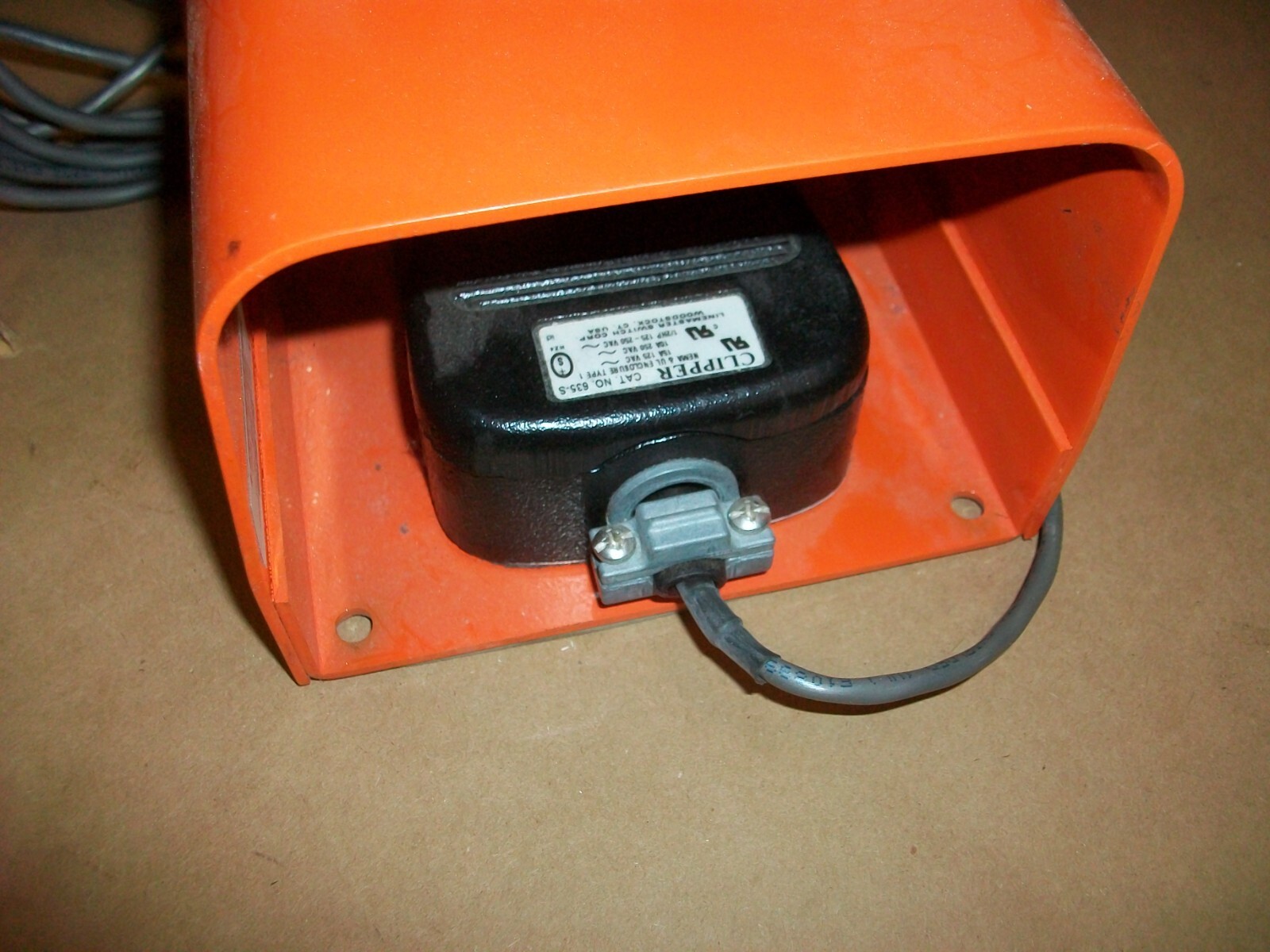 Clipper Linemaster 635-S Foot Switch Pedal USED