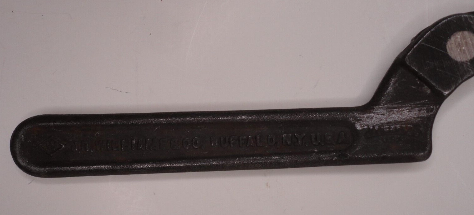 J.H. Williams USA Adjustable Hook Spanner 471 Wrench 3/4″ – 2″ P11B