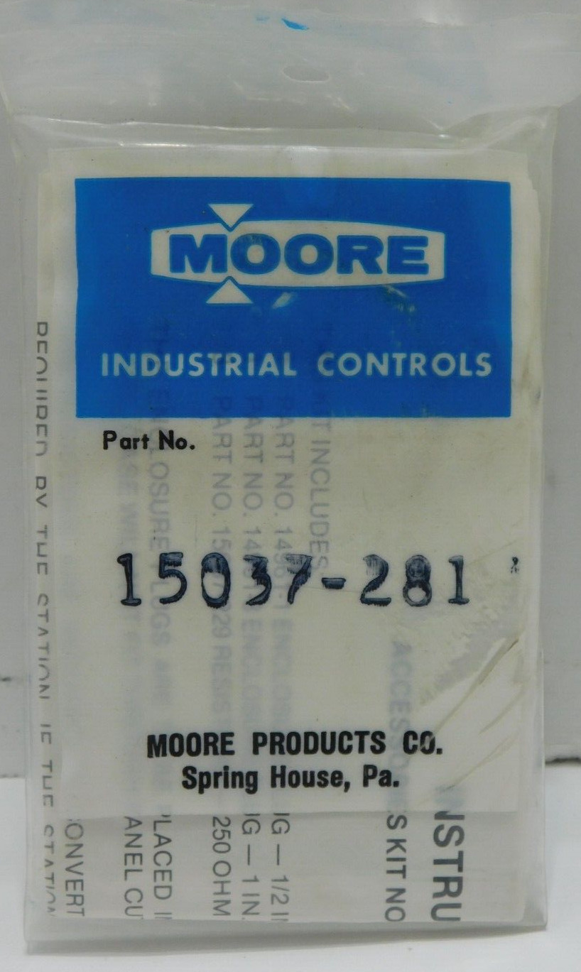 Moore Industrial Controls 15037-281 Accessories Kit