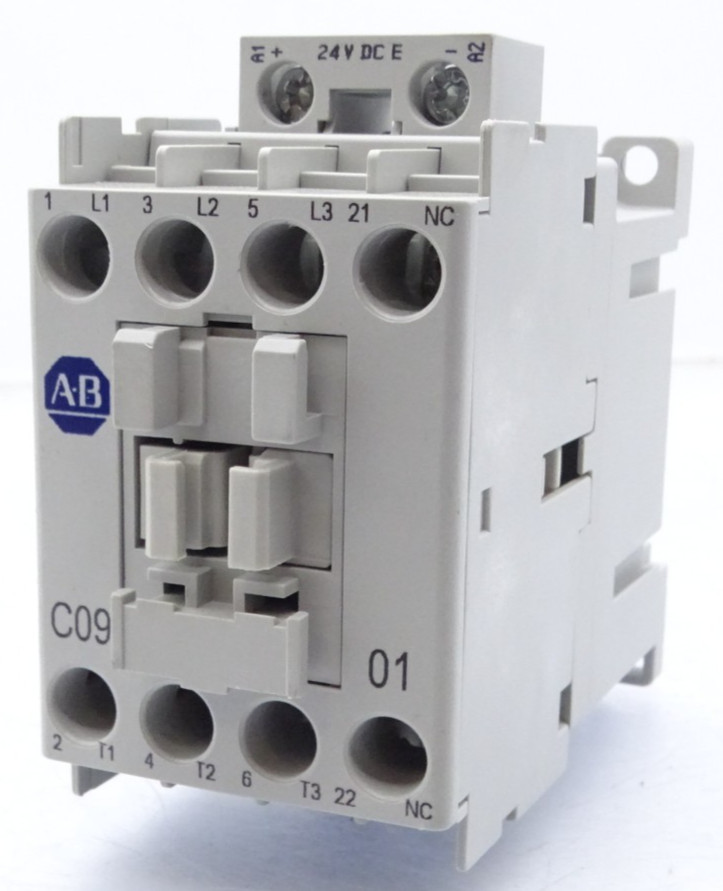 ALLEN BRADLEY C09 01 CONTACTOR 24VDC COIL 100-C09EJ01 SER. A