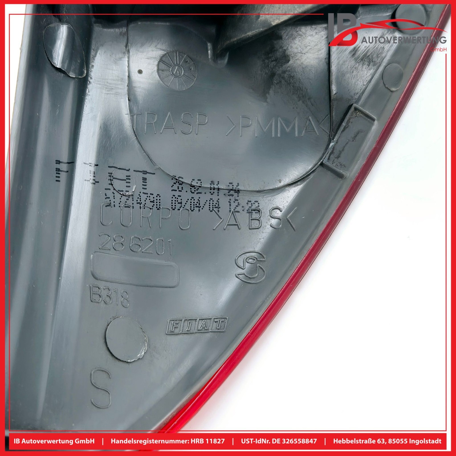 Rear lamp left taillight 286201 FIAT PUNTO (188_) 1.2 FIAT GENUINE