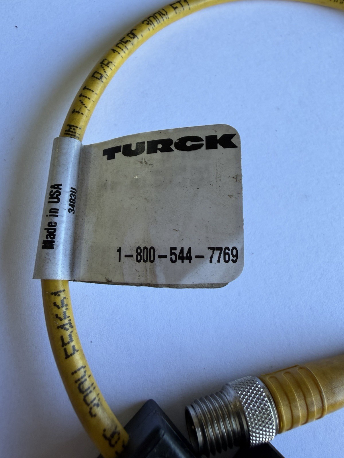 Turck TC9S 2-P642-0.3M-PSG 3M Cordset