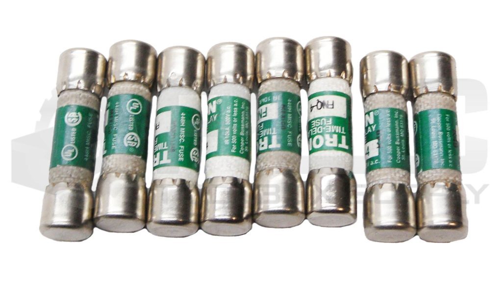 LOT OF 8 NEW TRON FNQ-4 TIME DELAY FUSE 1A 500VAC